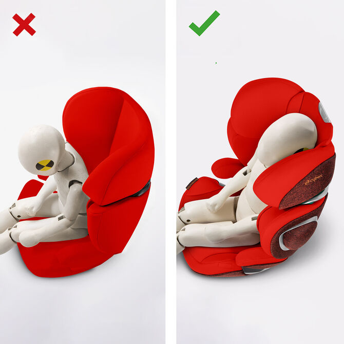Cybex Platinum Solution Z i-Fix Kindersitz Kopfstütze