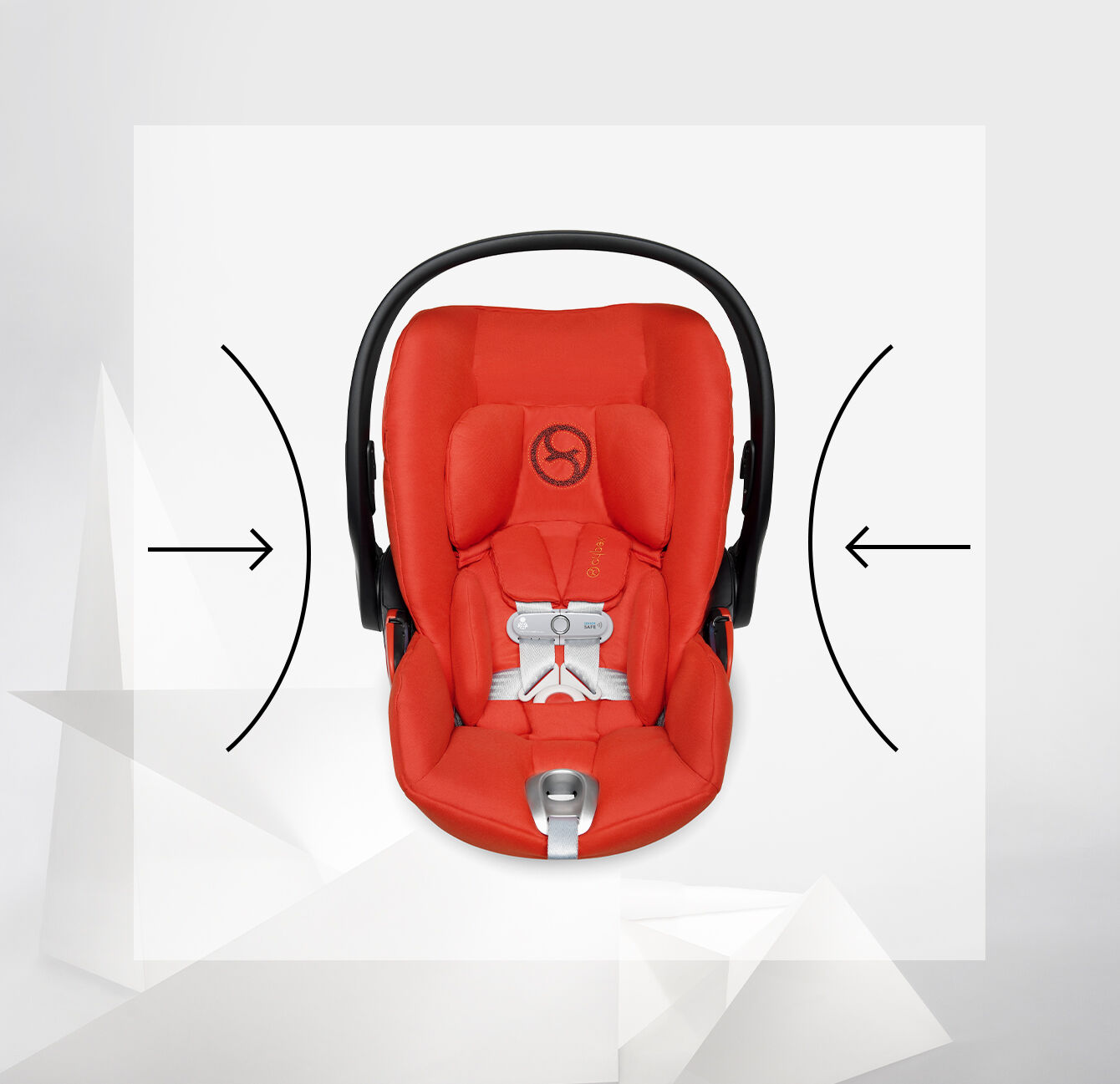 The Cloud Q Infant Car Seat by Cybex Platinum