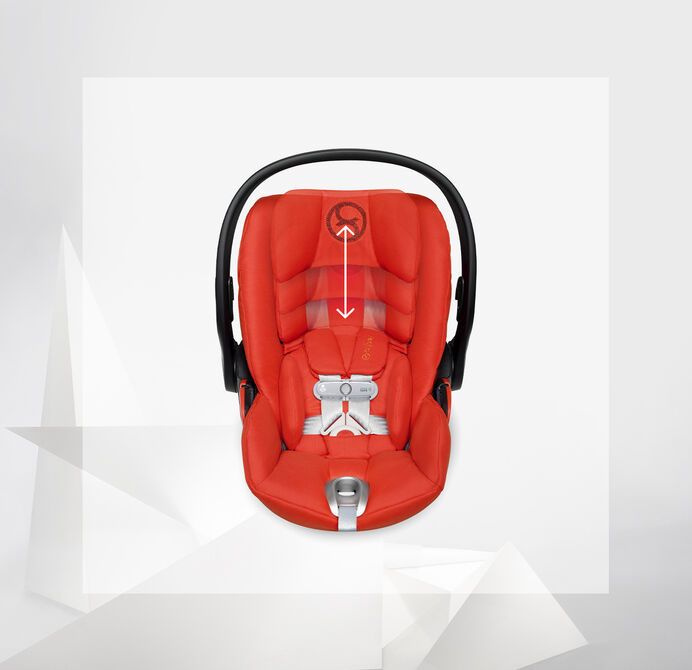 Cybex Platinum Cloud Q Car Seats Height-Adjustable Headrest Image