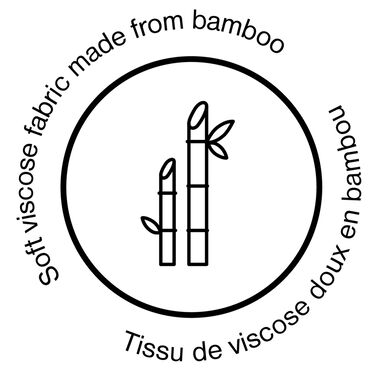 Tessuto in morbida viscosa in cellulosa di bambù