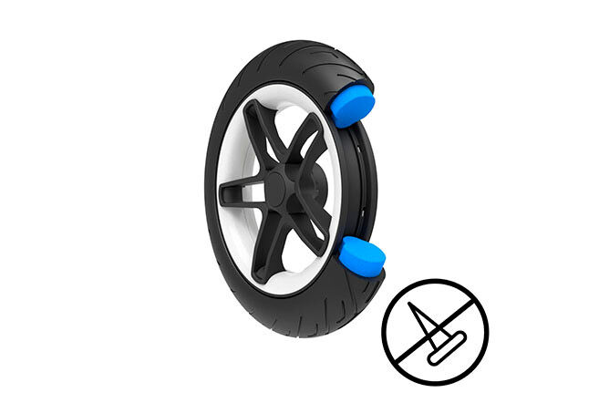 Puncture-proof all-terrain wheels