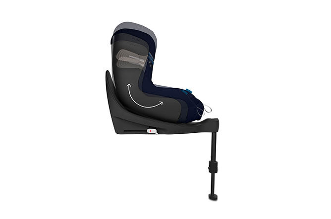 One-hand recline function