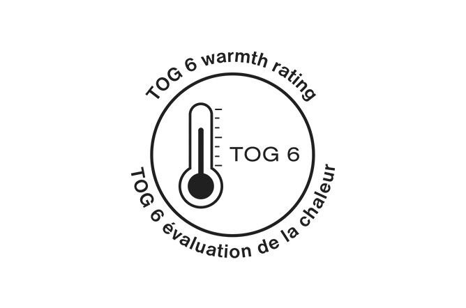 TOG 6 Warmth Rating