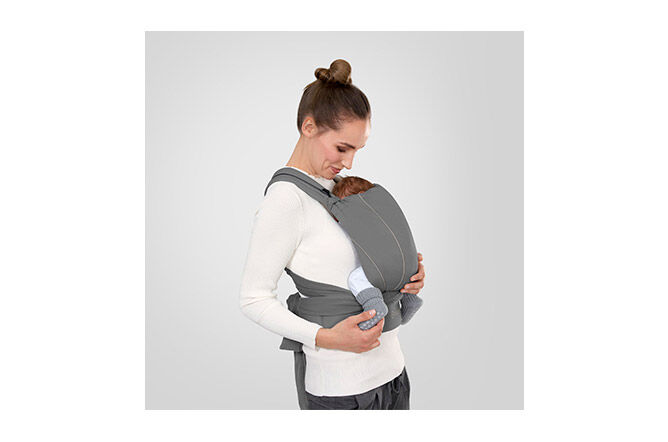 Healthy carrying from newborn to toddler (approx. 7.7 – 33 lbs)