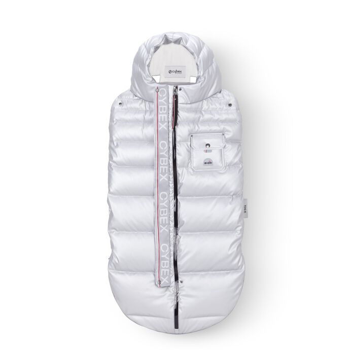 CYBEX Platinum Winter Footmuff - Arctic Silver in Arctic Silver large image number 1