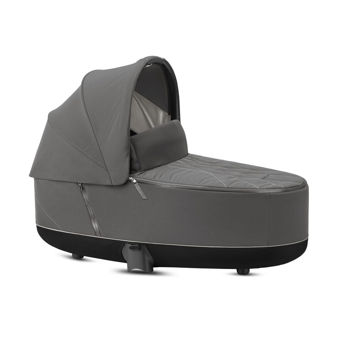 CYBEX Priam 3 Lux Carry Cot - Soho Grey in Soho Grey large image number 1
