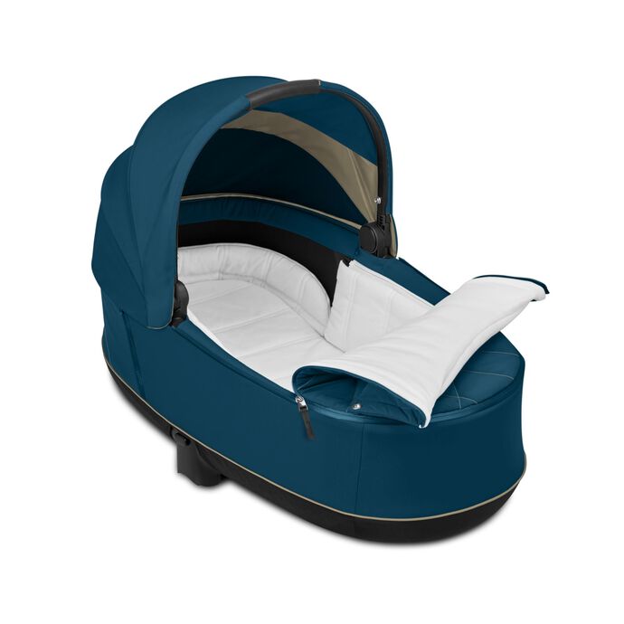 CYBEX Priam 3 Lux Carry Cot - Mountain Blue in Mountain Blue large image number 3