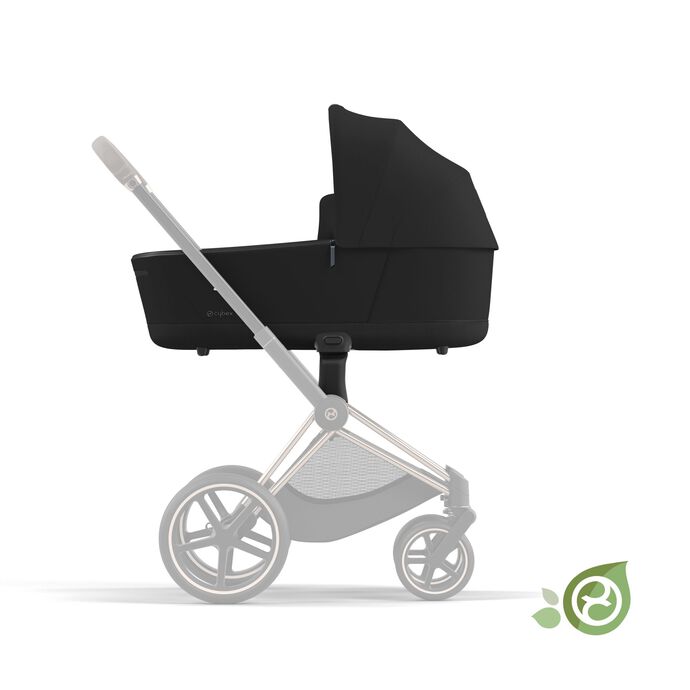 CYBEX Priam Lux Carry Cot - Onyx Black in Onyx Black large image number 7