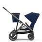 CYBEX Gazelle S - Navy Blue (Taupe Frame) in Navy Blue (Taupe Frame) large image number 7 Small