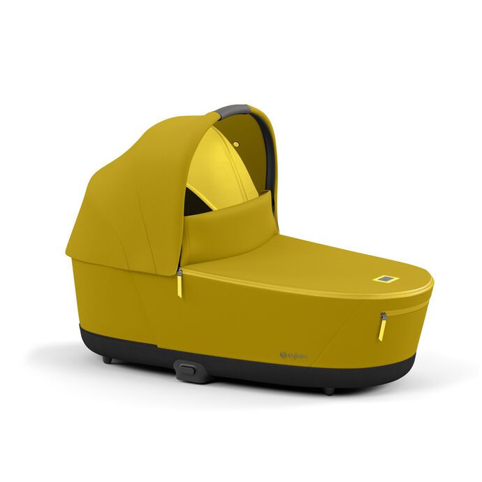 CYBEX Priam Lux Carry Cot - Mustard Yellow in Mustard Yellow large image number 1