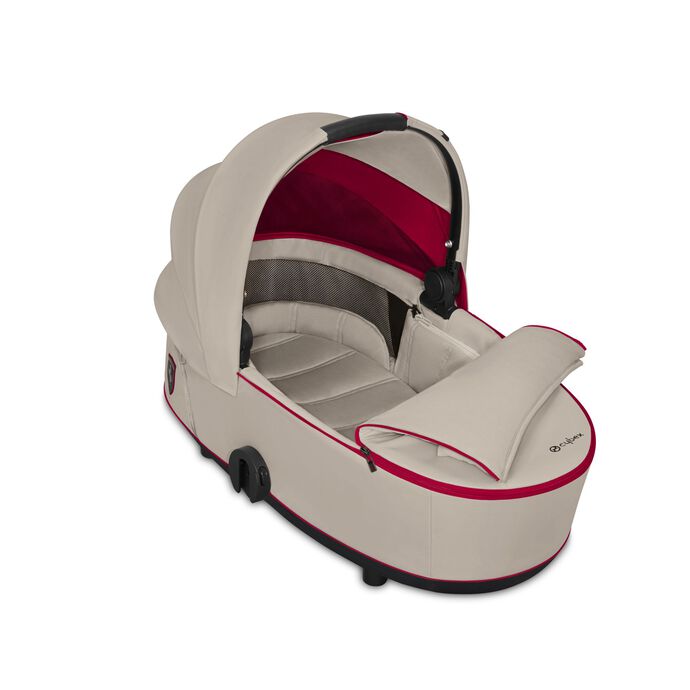 CYBEX Mios 2  Lux Carry Cot - Ferrari Silver Grey in Ferrari Silver Grey large image number 2