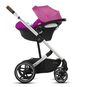 CYBEX Balios S Lux - Magnolia Pink (Silver Frame) in Magnolia Pink (Silver Frame) large image number 3 Small