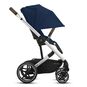 CYBEX Balios S Lux - Navy Blue (Silver Frame) in Navy Blue (Silver Frame) large image number 3 Small