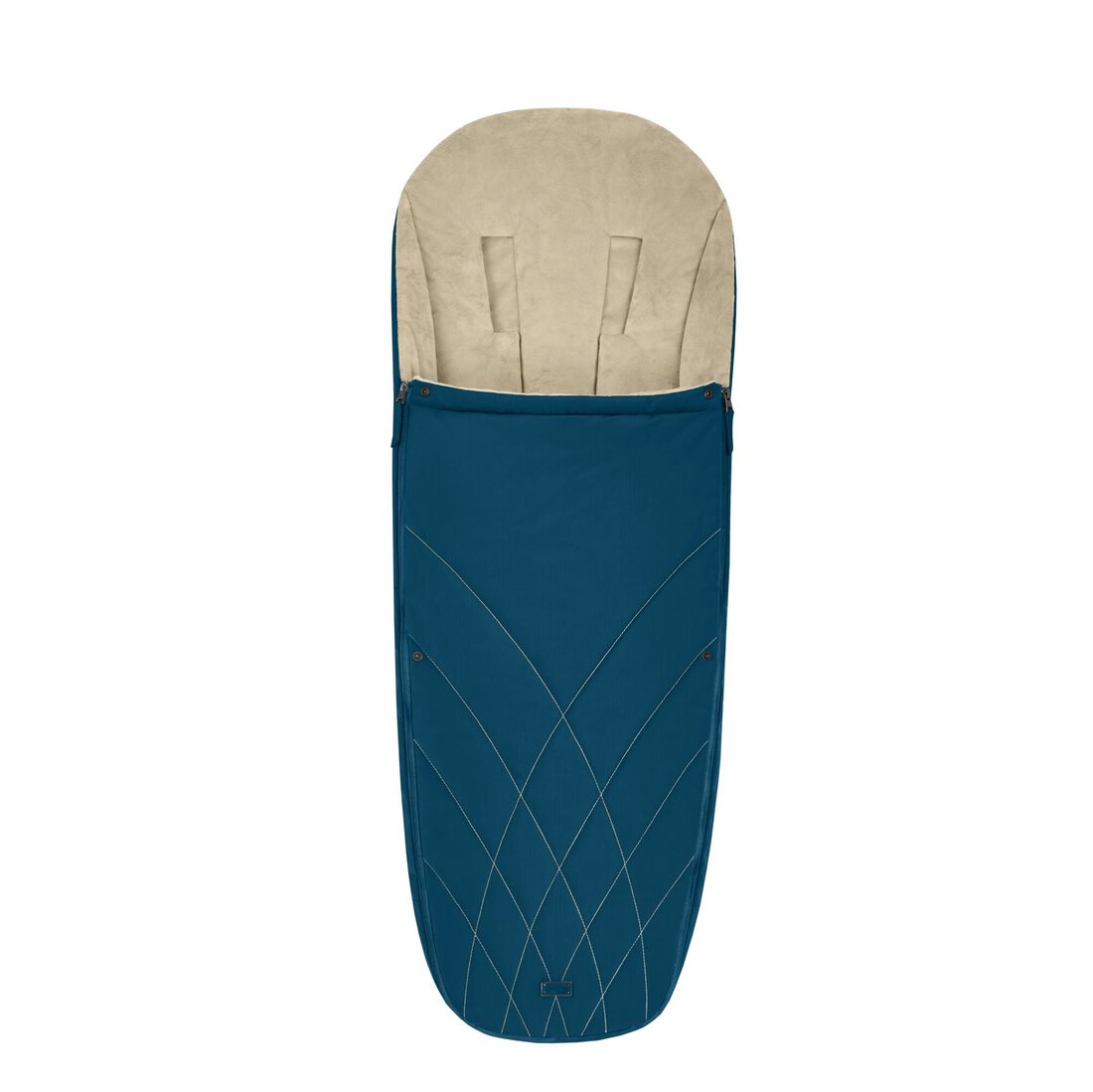 CYBEX Platinum Footmuff 1  - Mountain Blue in Mountain Blue large image number 1