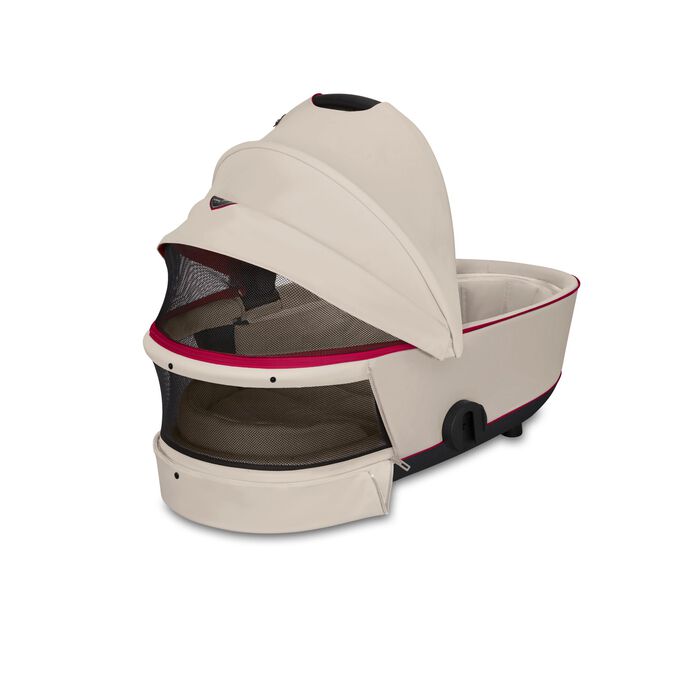 CYBEX Mios 2  Lux Carry Cot - Ferrari Silver Grey in Ferrari Silver Grey large image number 3