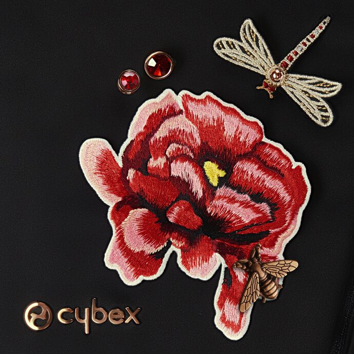 CYBEX Saco cubrepiés 1 Platinum - Spring Blossom claro in Spring Blossom Light large número de imagen 3