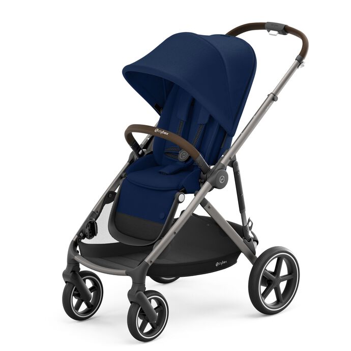 CYBEX Gazelle S - Navy Blue in Navy Blue (Taupe Frame) large image number 4