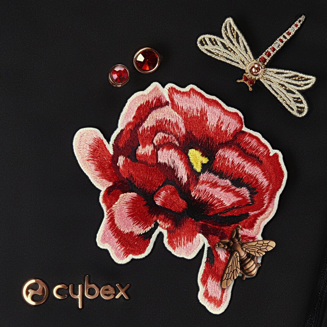 CYBEX Platinum Footmuff 1  - Spring Blossom Dark in Spring Blossom Dark large image number 3