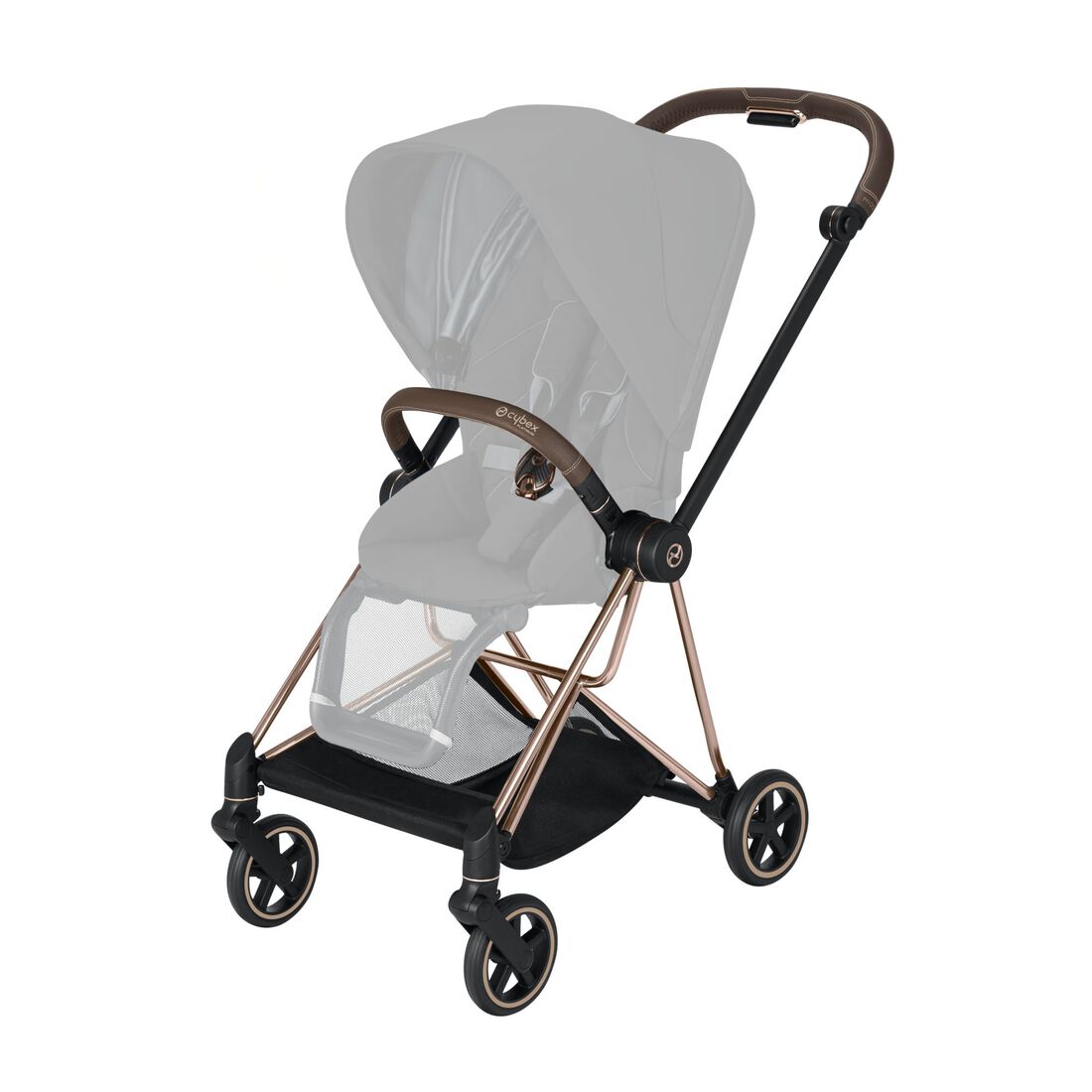 CYBEX Mios 2  Frame - Rosegold in Rosegold large image number 2