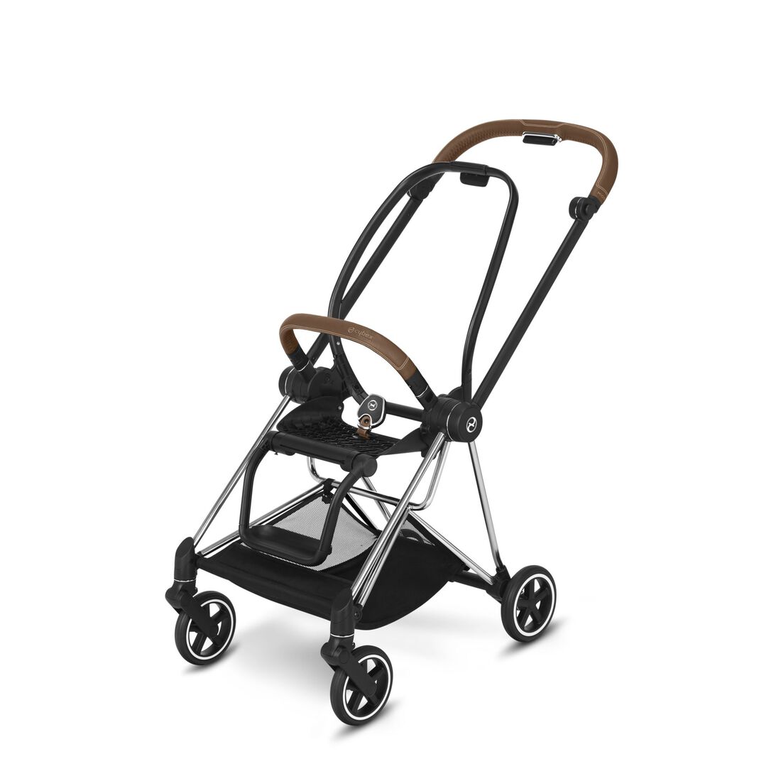 CYBEX Mios 2 Frame - Chrome con dettagli Brown in Chrome With Brown Details large numero immagine 1