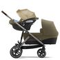 CYBEX Gazelle S - Classic Beige (Taupe Frame) in Classic Beige (Taupe Frame) large Bild 3 Klein