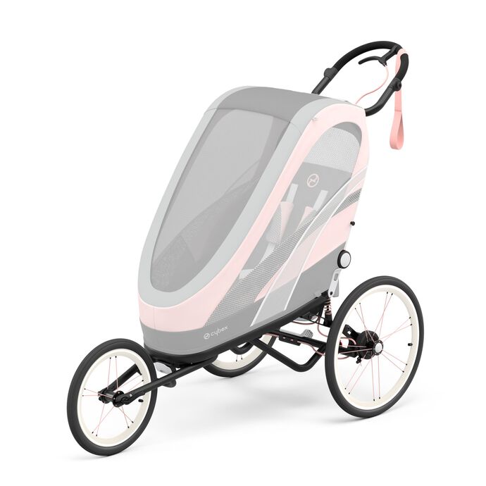 CYBEX Zeno Frame - Black with Pink Details in Black With Pink Details large image number 2