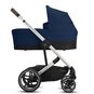 CYBEX Balios S Lux - Navy Blue (châssis Silver) in Navy Blue (Silver Frame) large numéro d’image 2 Petit