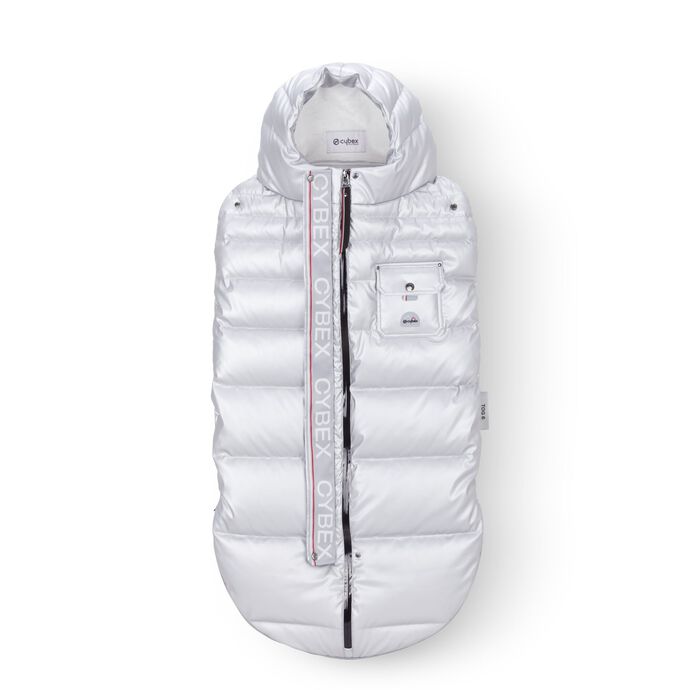 CYBEX Platinum Winter Footmuff - Arctic Silver in Arctic Silver large image number 1