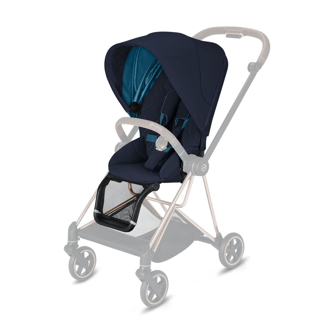 CYBEX Mios 2 Seat Pack - Nautical Blue in Nautical Blue large numero immagine 1