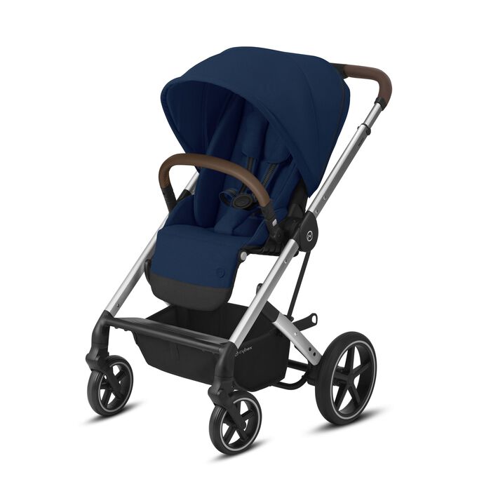 CYBEX Balios S 1 Lux - Navy Blue (Silver Frame) in Navy Blue (Silver Frame) large image number 1