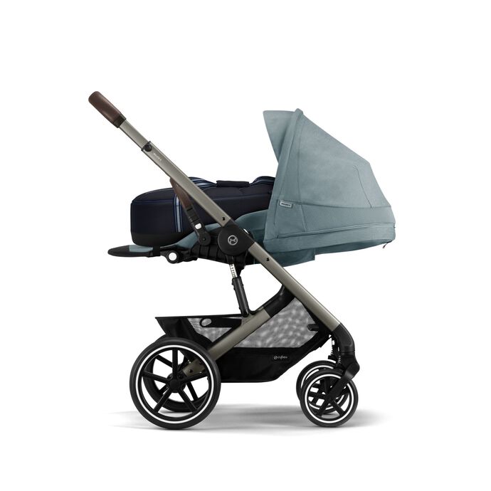 CYBEX Balios S Lux - Sky Blue (Telaio tortora) in Sky Blue (Taupe Frame) large