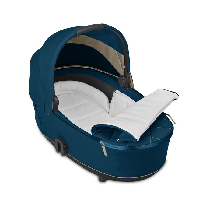 CYBEX Mios 2  Lux Carry Cot - Mountain Blue in Mountain Blue large image number 2