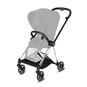 CYBEX Mios 2  Frame - Chrome With Black Details in Chrome With Black Details large image number 2 Small