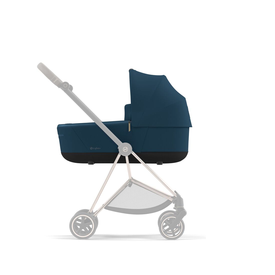 CYBEX Mios Lux Carry Cot - Mountain Blue in Mountain Blue large