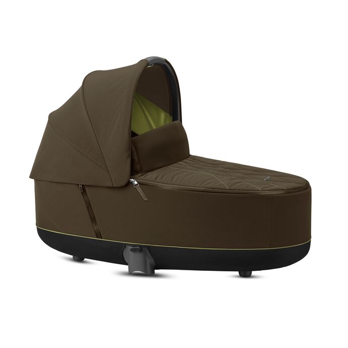CYBEX Priam 3 Lux Carry Cot - Khaki Green in Khaki Green large image number 1