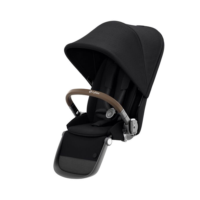 CYBEX Gazelle S Seat Unit - Deep Black in Deep Black (Taupe Frame) large