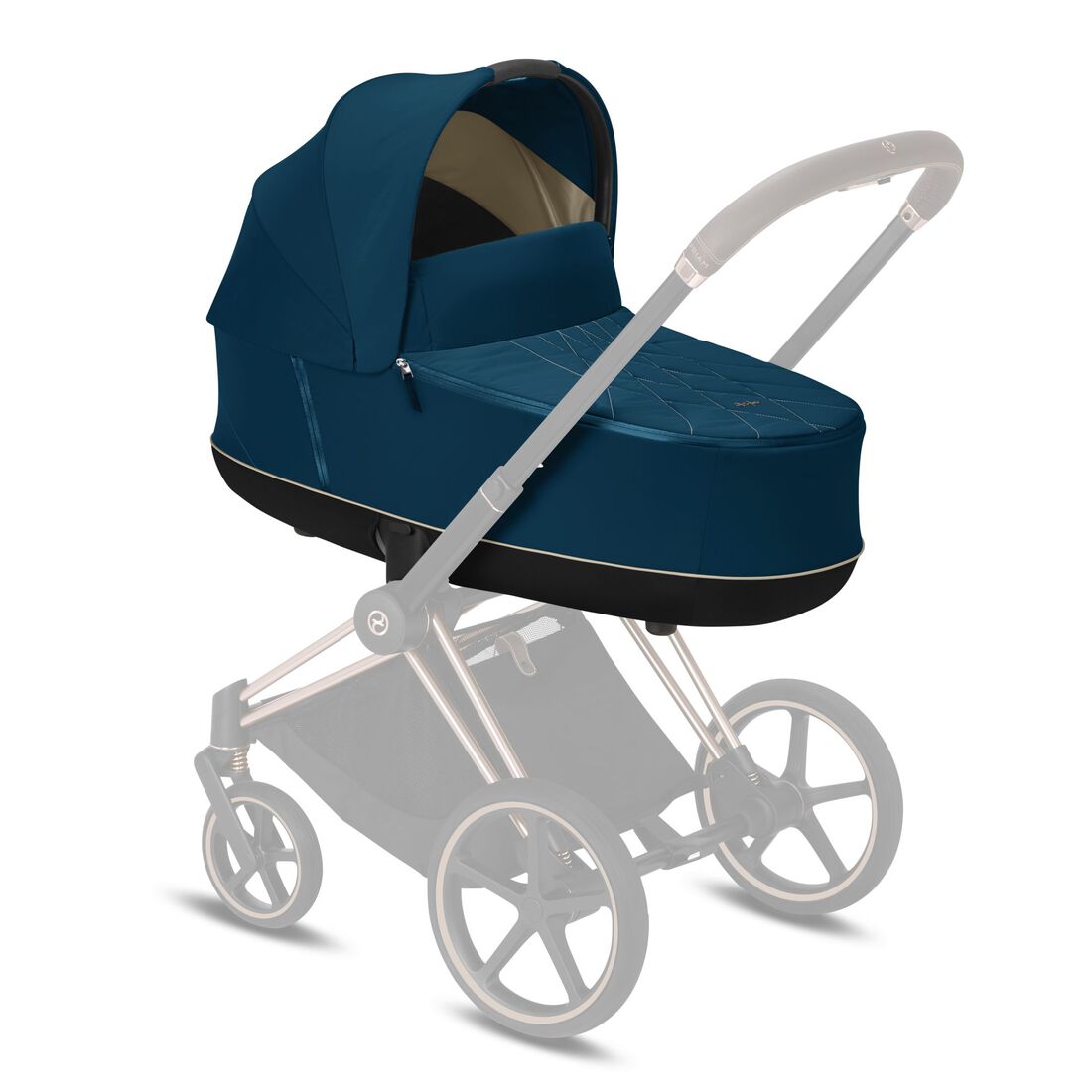 CYBEX Priam Lux Carry Cot - Mountain Blue in Mountain Blue large Bild 5