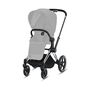 CYBEX Priam 3 Frame - Chrome With Black Details in Chrome With Black Details large image number 2 Small