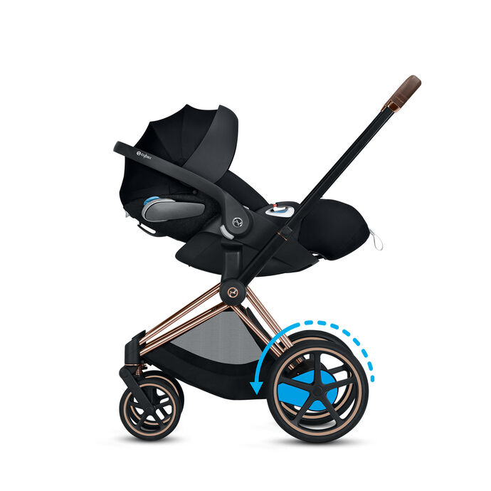 CYBEX Châssis e-Priam 1 - Rosegold in Rosegold large