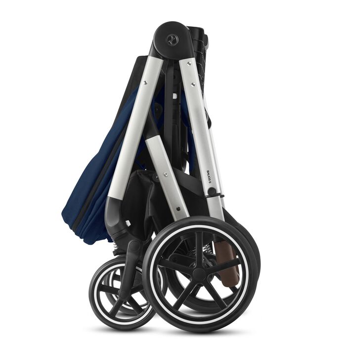 CYBEX Balios S Lux - Navy Blue (chasis plateado) in Navy Blue (Silver Frame) large