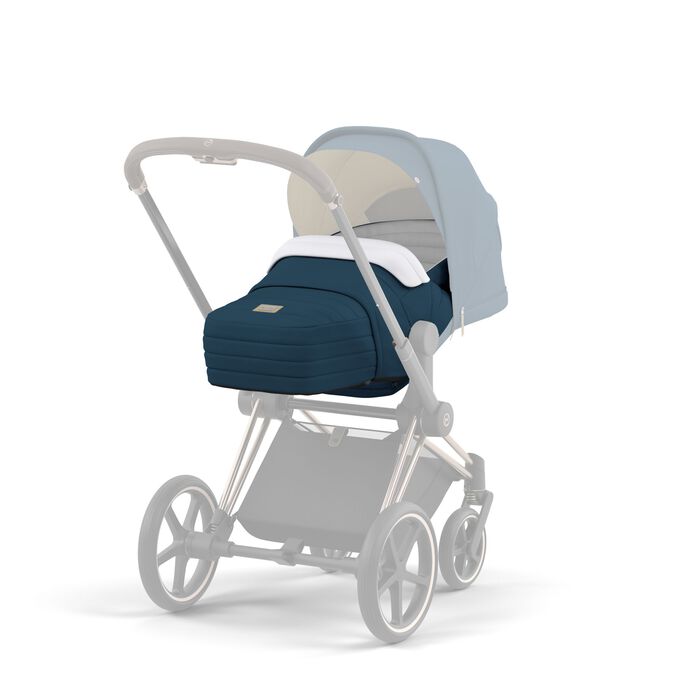 CYBEX Platinum Lite Cot - Mountain Blue in Mountain Blue large image number 1
