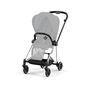 CYBEX Mios Frame - Chrome With Black Details in Chrome With Black Details large image number 2 Small