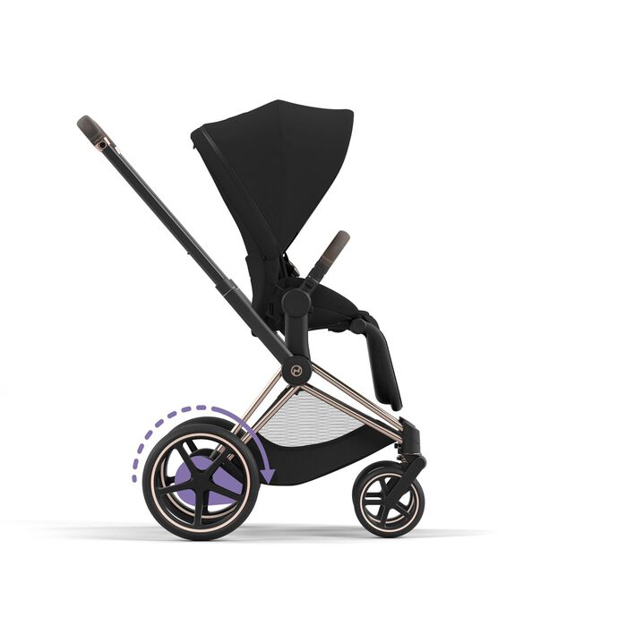 CYBEX Châssis e-Priam - Rosegold in Rosegold large