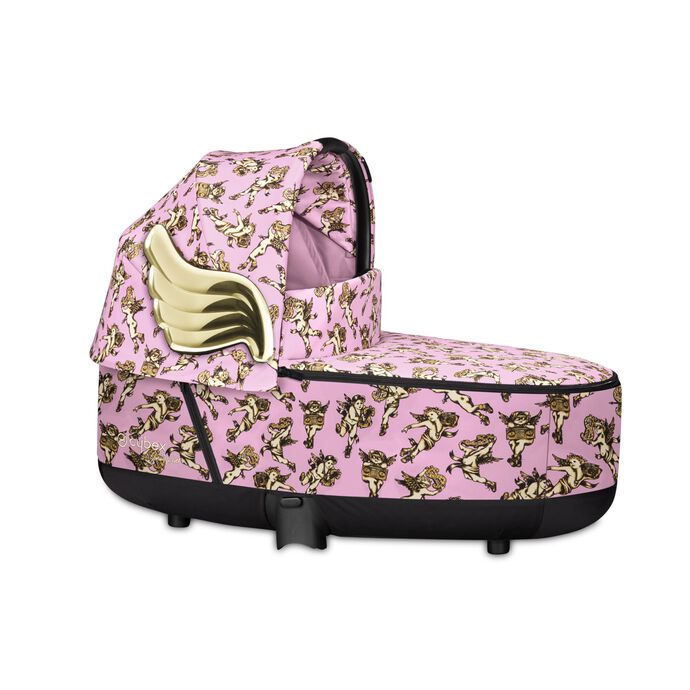 CYBEX Priam 3 Lux Carry Cot - Cherubs Pink in Cherubs Pink large image number 1