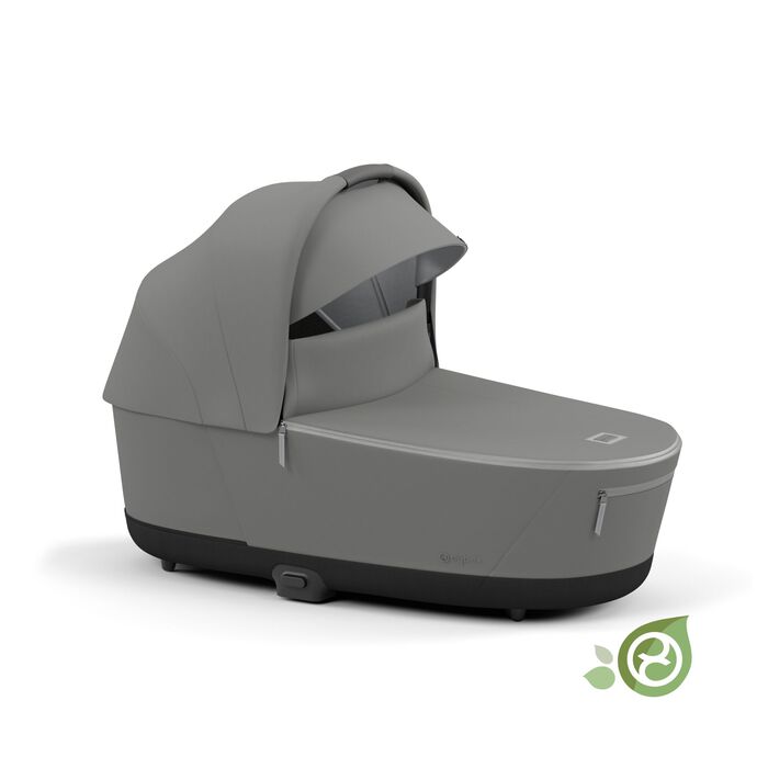 CYBEX Priam Lux Carry Cot - Pearl Grey in Pearl Grey large image number 3