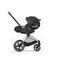 CYBEX Priam Frame - Chrome With Brown Details in Chrome With Brown Details large image number 5 Small