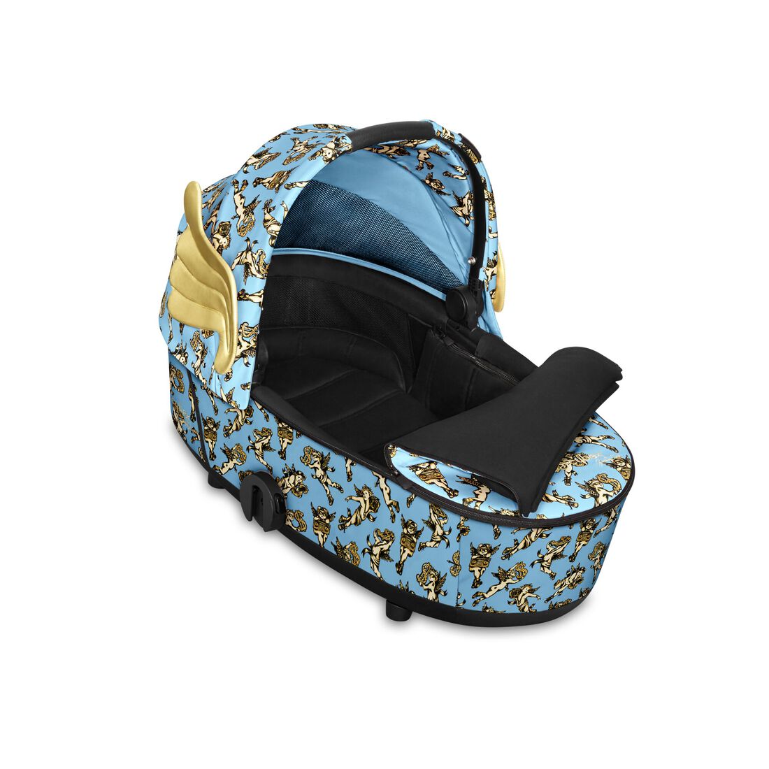CYBEX Mios 2  Lux Carry Cot - Cherubs Blue in Cherubs Blue large image number 2
