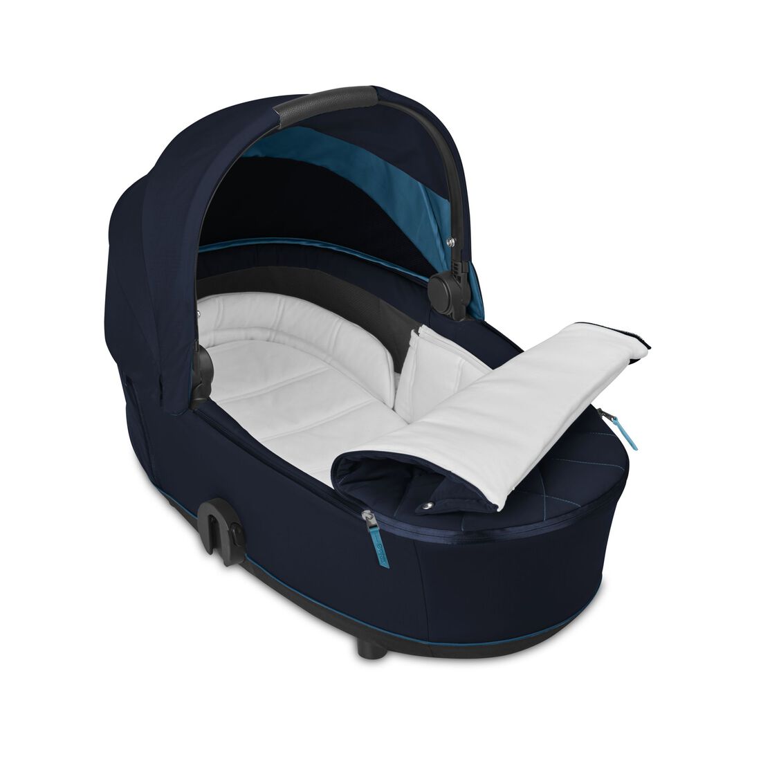 CYBEX Mios 2  Lux Carry Cot - Nautical Blue in Nautical Blue large image number 2