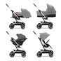 CYBEX Eezy S Twist+2 - Lava Grey in Lava Grey (Silver Frame) large image number 6 Small