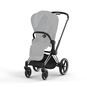 CYBEX Priam Frame - Chrome With Black Details in Chrome With Black Details large image number 2 Small